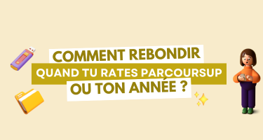 Comment rebondir quand tu rates Parcoursup ou ton année ? - Adopt1Alternant - Offres d'emploi en stage et alternance