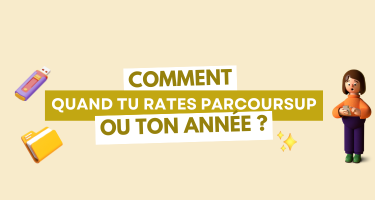 Comment rebondir quand tu rates Parcoursup ou ton année ? - Adopt1Alternant - Offres d'emploi en stage et alternance