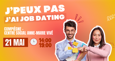 Job Dating Compiègne 21 Mai - Adopt1Alternant - Offres d'emploi en stage et alternance