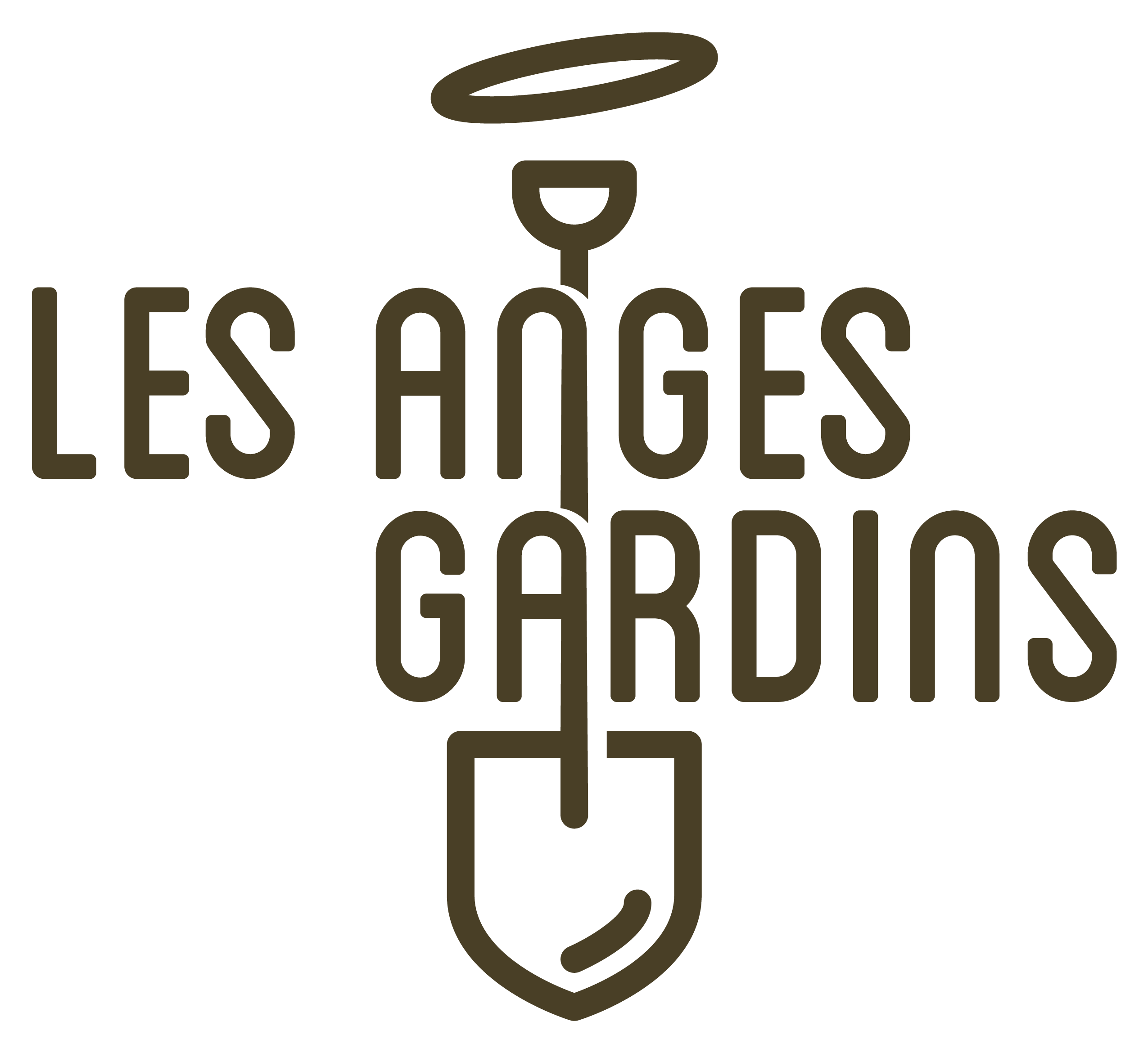 LES ANGES GARDINS - Logo